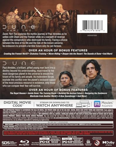 Dune Complete Film Collection: Blu-ray & Digital