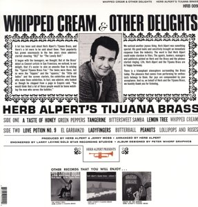 Whipped Cream & Other Delights Vinyl Record