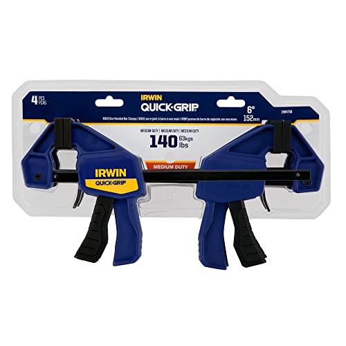 IRWIN QUICK-GRIP 6" Mini Bar Clamp 4-Pack
