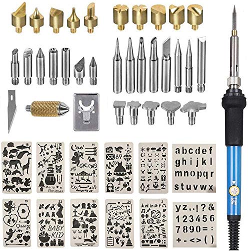 Adjustable Temperature Wood Burning Tool Kit for Adults