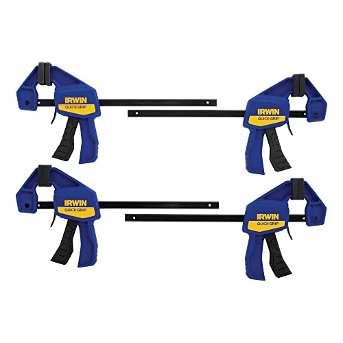 IRWIN QUICK-GRIP 6" Mini Bar Clamp 4-Pack