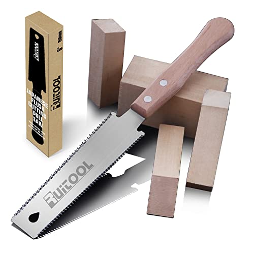 RUITOOL 6" Double Edge Pull Saw for Woodworking