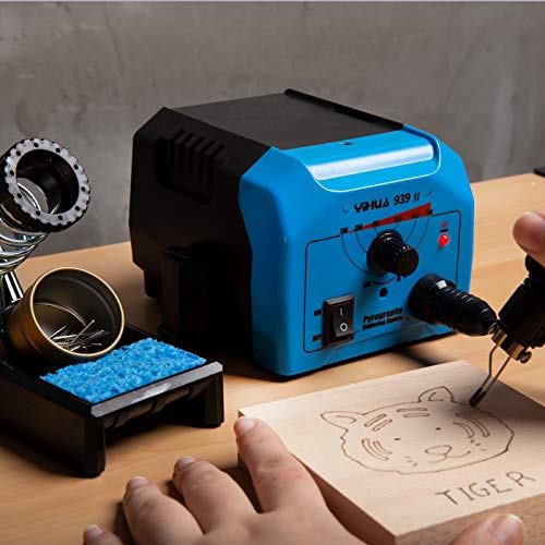 YIHUA 939-II Pyrography Kit with Adjustable Temperature