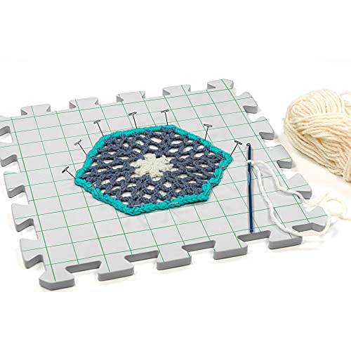 Boye DIY Needlepoint, Knitting, Crochet Blocking Boards, White