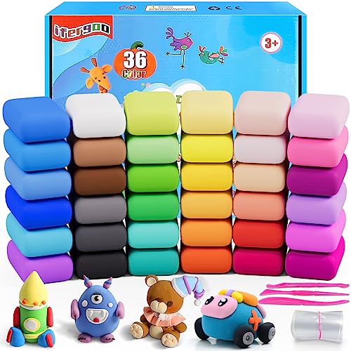 36 Color Magic Foam DIY Clay Kit for Kids