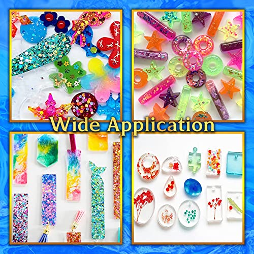 Zoncolor Epoxy Resin Silicone Molds - DIY Craft Kit