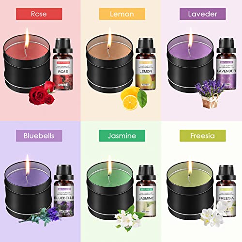 Candle Making Kit with Melter, Supplies, Scents, Dyes