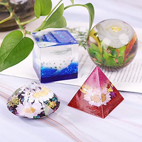 16oz Silicone Resin Molds Kit with Starter Epoxy