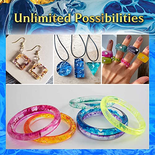 Zoncolor Epoxy Resin Silicone Molds - DIY Craft Kit