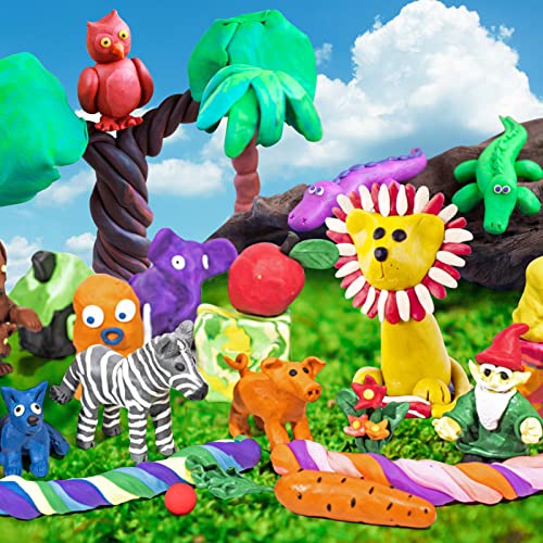 24 Colors Magic Clay Kit for Kids DIY Crafts