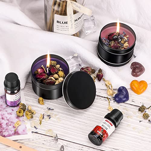 Candle Making Kit with Melter, Supplies, Scents, Dyes