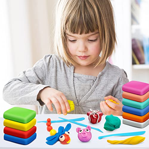 24 Colors Magic Clay Kit for Kids DIY Crafts