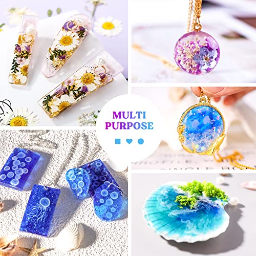 DIY Jewelry Making Kit with Clear Resin & UV Lamp