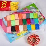 24-Color Polymer Clay Starter Kit for Kids and Beginners