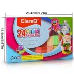 24-Color Polymer Clay Starter Kit for Kids and Beginners