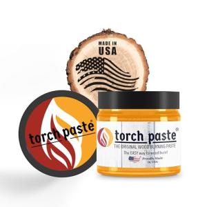 Original USA-Made Heat Activated Paste for Wood Burning