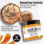 Original USA-Made Heat Activated Paste for Wood Burning