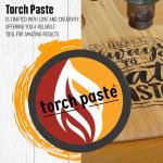 Original USA-Made Heat Activated Paste for Wood Burning