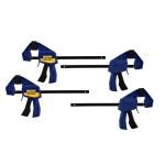 IRWIN QUICK-GRIP 6" Mini Bar Clamp 4-Pack