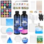 Beginner Epoxy Resin Kit with Molds and Supplies