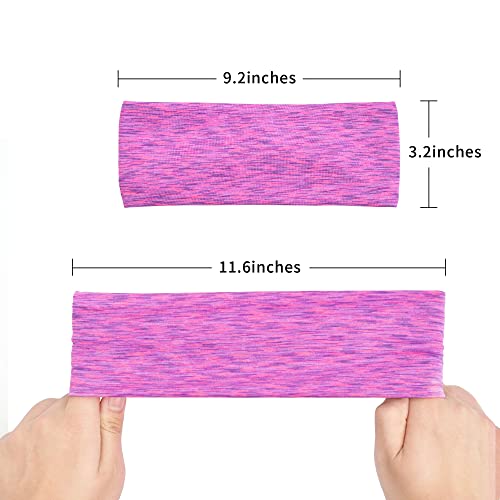 CÉLLOT 12 Color Breathable Athletic Sweat Headbands