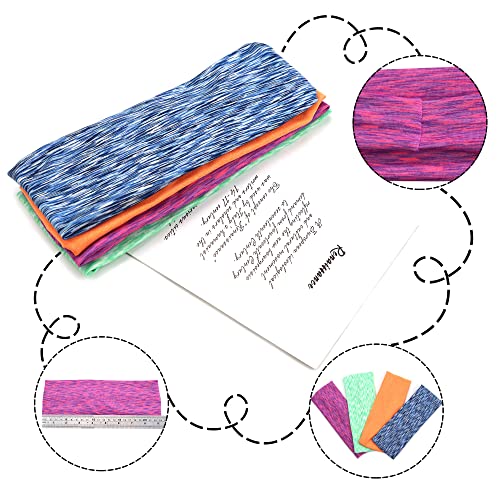 CÉLLOT 12 Color Breathable Athletic Sweat Headbands