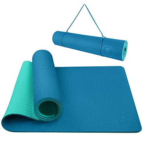 Eco-Friendly Non-Slip Yoga Mat for Hot Yoga