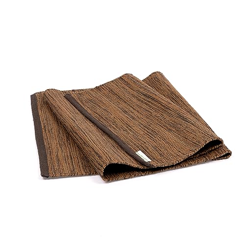 Organic Cotton Non-Slip Yoga Mat - 24x72 Inches