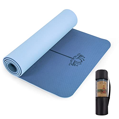 Extra Thick Non-Slip Yoga Mat with Sling