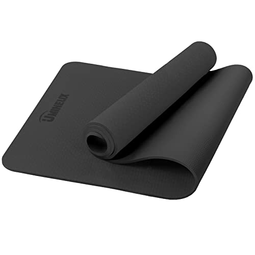 Eco-Friendly Non-Slip Yoga Mat with Alignment Marks