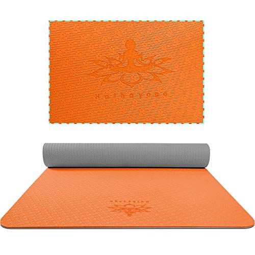 Extra Thick Eco-Friendly TPE Hatha Yoga Mat