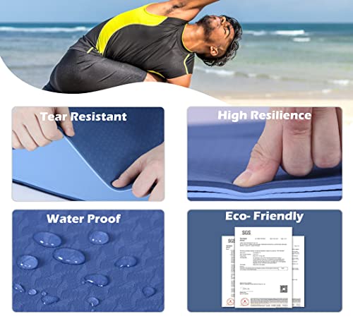 Extra Thick Non-Slip Yoga Mat with Sling