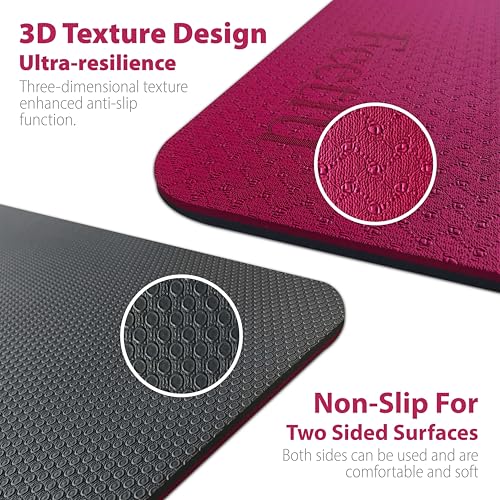 Extra Thick Non-Slip Yoga Mat with Strap