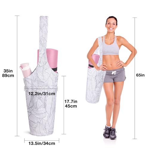 Large Yoga Mat Bag for Women - Gym Accessory