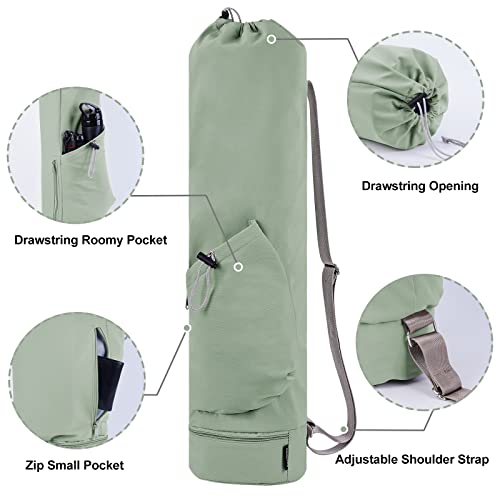 Multi-Functional Yoga Mat Bag with Bottle Pocket