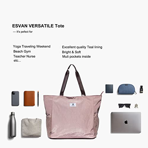 Stylish Pinkish Purple Yoga Mat Tote Bag