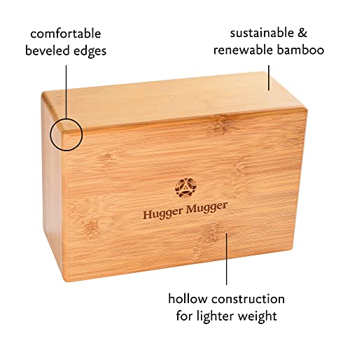 Eco-Friendly Bamboo Yoga Block by Hugger Mugger