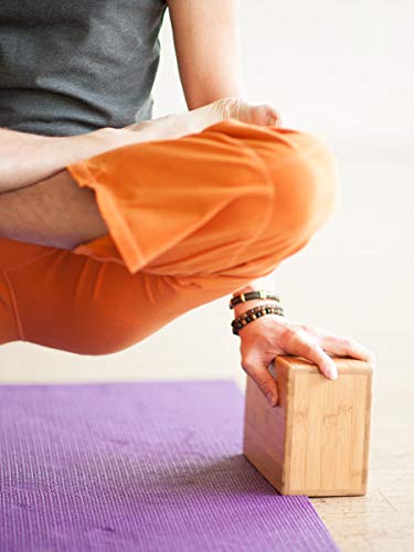 Eco-Friendly Bamboo Yoga Block by Hugger Mugger