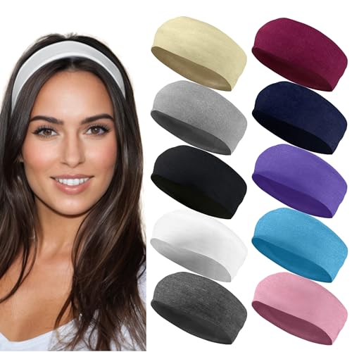 Stylish Non-Slip Headbands for Yoga and Sports
