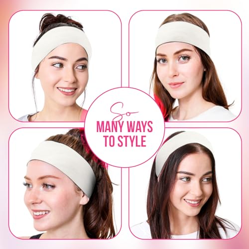 Stylish Non-Slip Headbands for Yoga and Sports