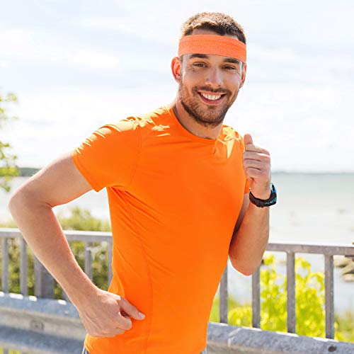 Non-Slip Stretchy Sweatbands for Yoga & Sports