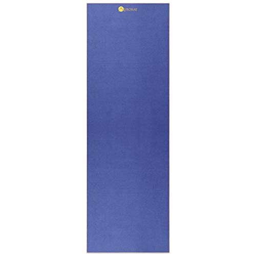 Foldable Travel Yoga Mat with Microfiber Towel