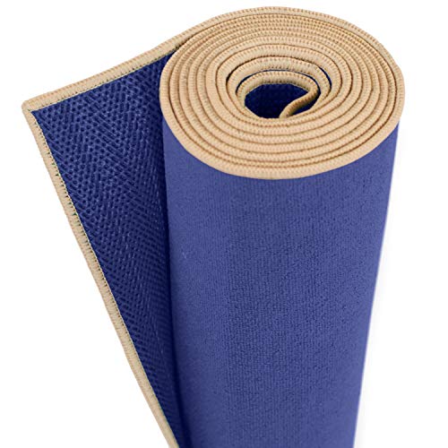 Foldable Travel Yoga Mat with Microfiber Towel