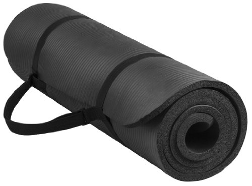 Extra Thick High Density Yoga Mat with Strap