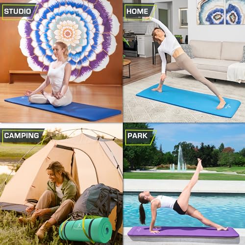 ProsourceFit Extra Thick Yoga and Pilates Mat