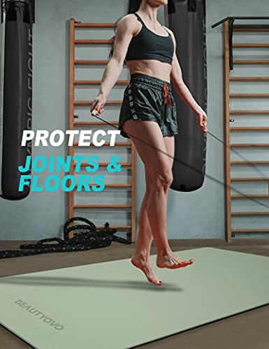 Extra Wide Non-Slip Yoga Mat with Strap
