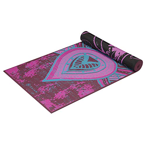 Gaiam Extra Thick Reversible Yoga Mat - Be Free