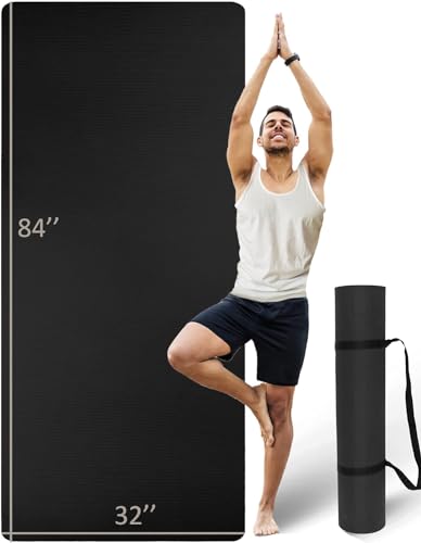 Extra Long Non-Slip Yoga Mat for Tall Yogis