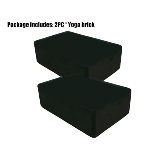 Lightweight Non-Slip EVA Foam Yoga Blocks - 2 Pack