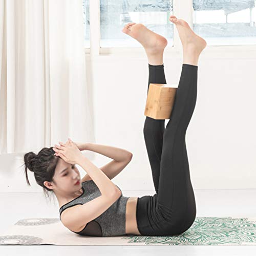 BESPORTBLE Wooden Yoga Block for Balance & Flexibility